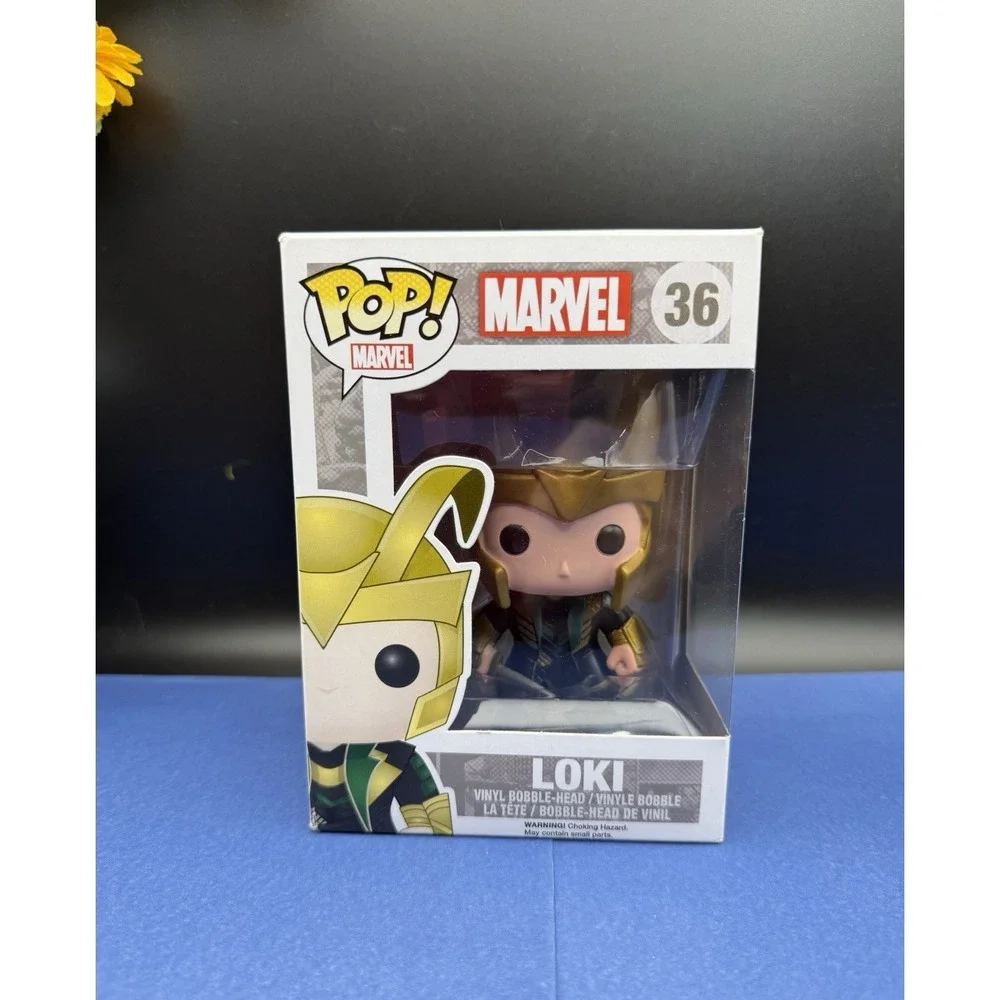 Funko Pop Vinyl Figure‎ Marvel Vaulted Loki Helmet #36